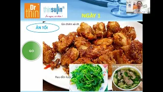 Video 19 - Thực đơn tuần đầu tiên ăn Thin giảm ngay 1 – 2 kg