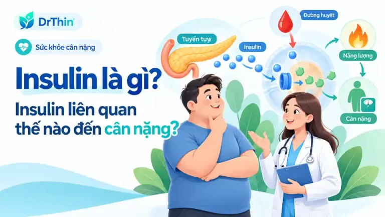 Insulin là gì? Insulin liên quan thế nào đến cân nặng?